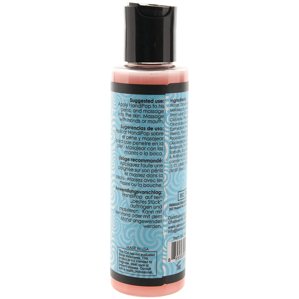 Sensuva Handi Pop Edible Massage Gel 4.2oz/125ml 5 Sensuva Handi Pop Edible Massage Gel 4.2oz/125ml - Image 5