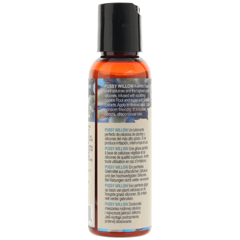 New Earth Trading Pussy Willow Silk Hybrid Lube 2oz/60ml 3 New Earth Trading Pussy Willow Silk Hybrid Lube 2oz/60ml - Image 3