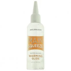 Doc Johnson Main Squeeze Water-Based Warming Lubricant