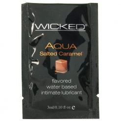 Wicked Sensual Care Aqua Flavored Lube .10oz/3ml