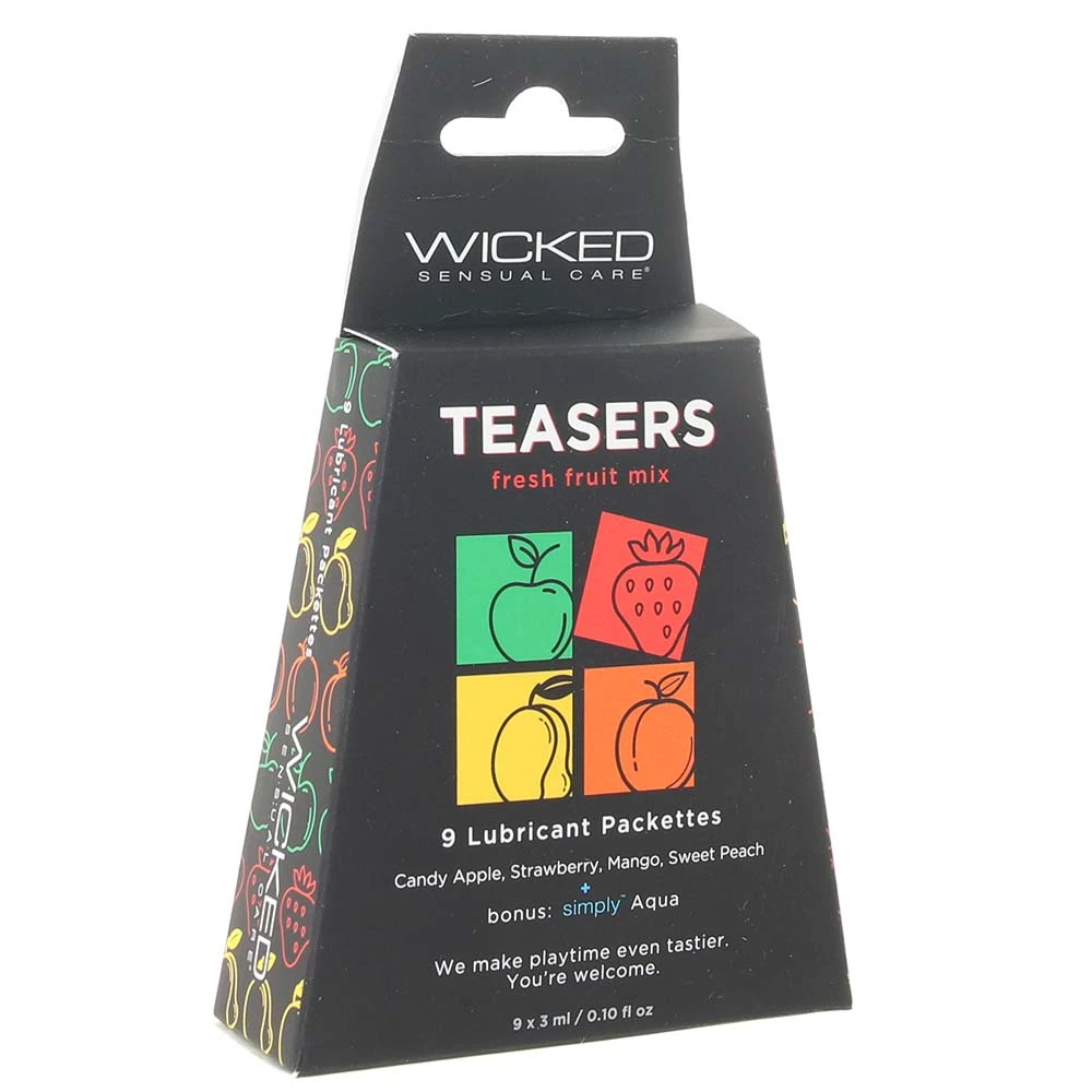 Wicked Sensual Care Teasers Fresh Fruit Lube Sampler 6 Wicked Sensual Care Teasers Fresh Fruit Lube Sampler - Image 6