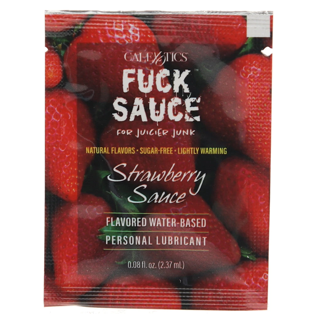 CalExotics F**k Sauce Flavored Lube Packet .08oz/2.37ml 1 CalExotics F**k Sauce Flavored Lube Packet .08oz/2.37ml
