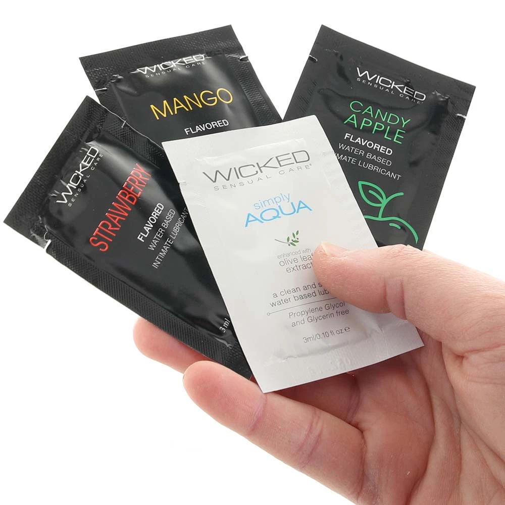 Wicked Sensual Care Teasers Fresh Fruit Lube Sampler 5 Wicked Sensual Care Teasers Fresh Fruit Lube Sampler - Image 5