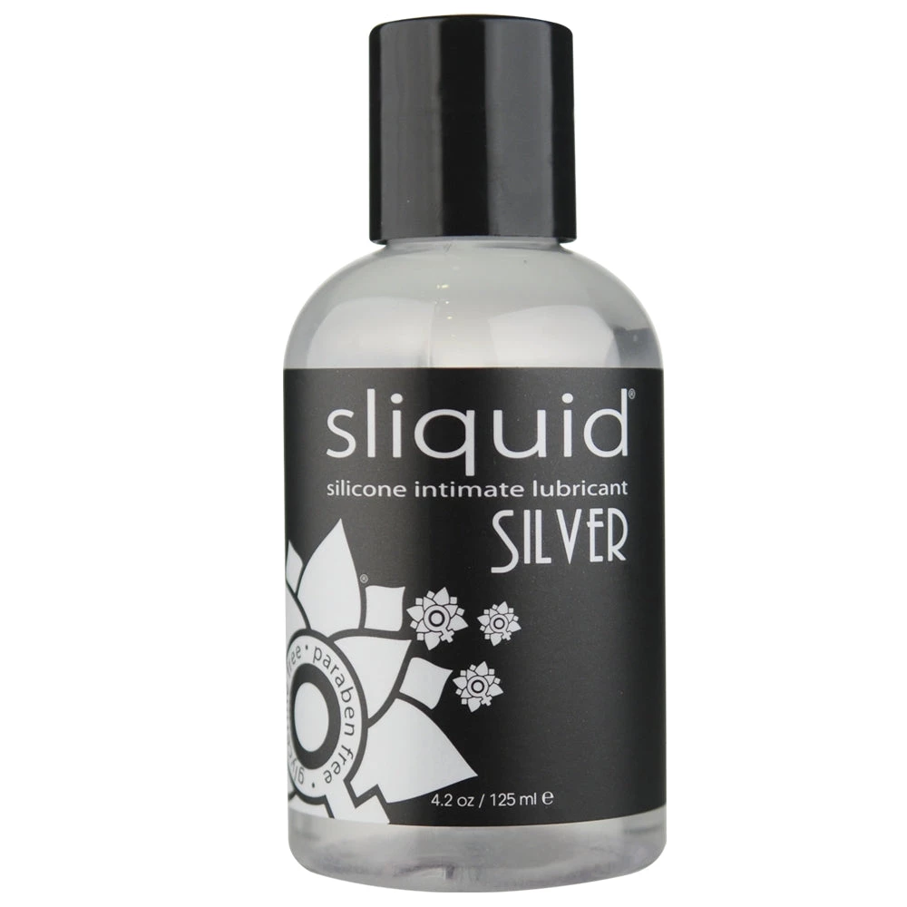 Sliquid Silver Silicone Intimate Lubricant 1 Sliquid Silver Silicone Intimate Lubricant