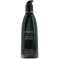 Wicked Sensual Care Aqua Sensitive Lubricant 8oz/240ml