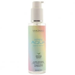 Wicked Sensual Care Simply Aqua Special Edition Lube 4oz/120ml