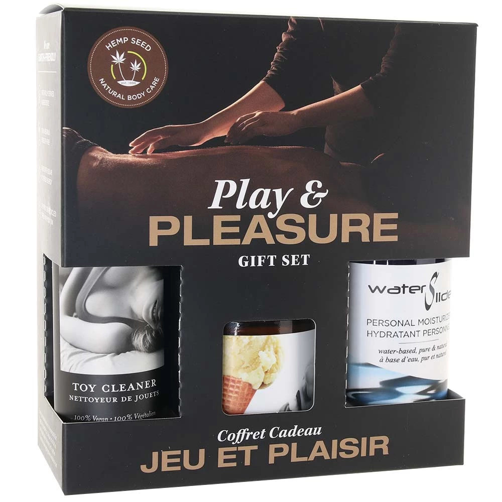 Earthly Body Hemp Seed Play & Pleasure Gift Set 6 Earthly Body Hemp Seed Play & Pleasure Gift Set - Image 6