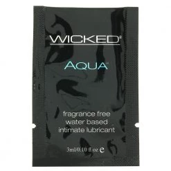 Wicked Sensual Care Aqua Lube .10oz/3ml