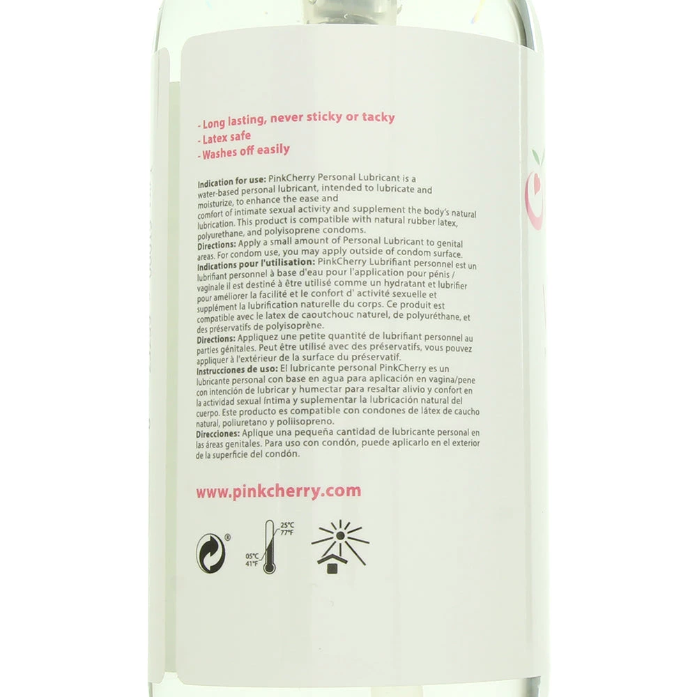 PinkCherry Water Based Anal Lubricant 4 PinkCherry Water Based Anal Lubricant - Image 4