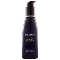 Wicked Sensual Care Aqua Sensitive Lubricant 4oz/120ml