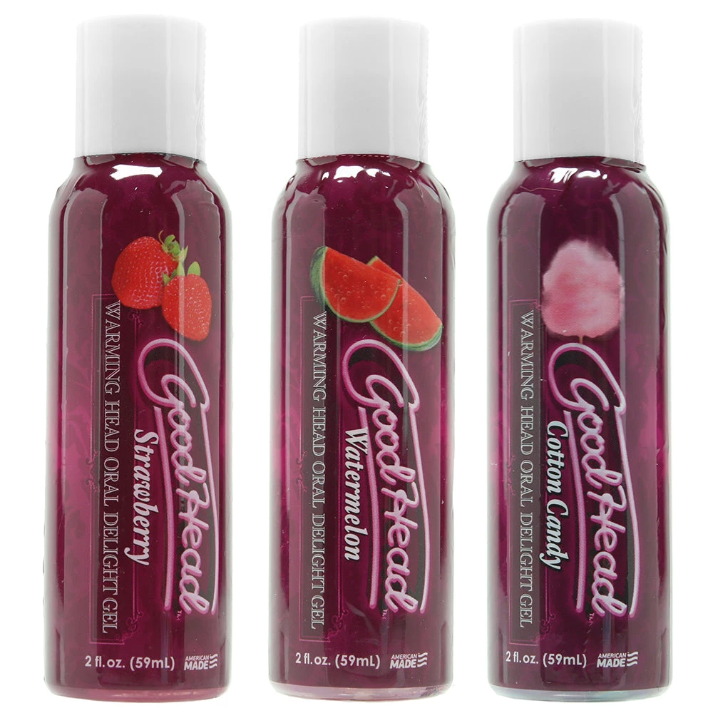 Doc Johnson GoodHead Warming Head Oral Delight Gel 3 Pack 1 Doc Johnson GoodHead Warming Head Oral Delight Gel 3 Pack