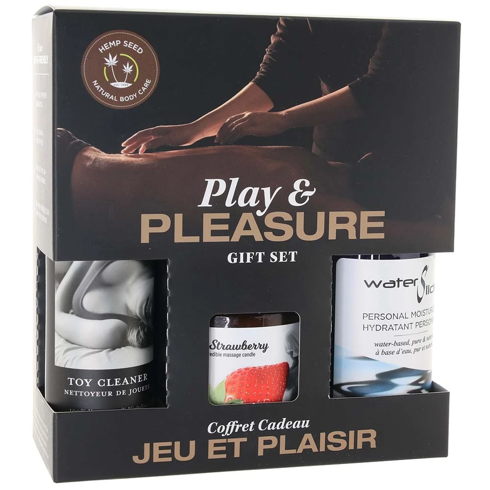 Earthly Body Hemp Seed Play & Pleasure Gift Set 6 Earthly Body Hemp Seed Play & Pleasure Gift Set - Image 6