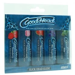 Doc Johnson GoodHead Slick Head Glide 5 Pack -Cheap Lubes Store media c8bf3b16 a8ba 4df7 b42a aa186d8966c5 800x@2x
