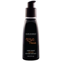 Wicked Sensual Care Aqua Heat Lube 2oz/60ml