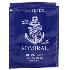 CalExotics Admiral Ultra Slick Water Based Gel 0.17oz/5ml